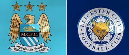 Leicester - Manchester City, duel pentru titlu
